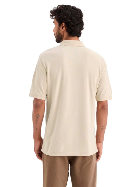 POLERA MANGA CORTA HOMBRE DOCKERS PIQUE CAQUI - 2