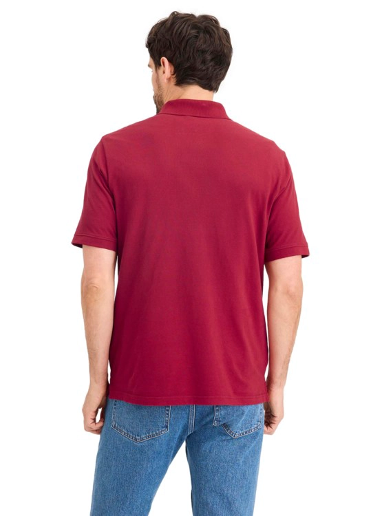 POLERA MANGA CORTA HOMBRE DOCKERS PIQUE ROJO - 2