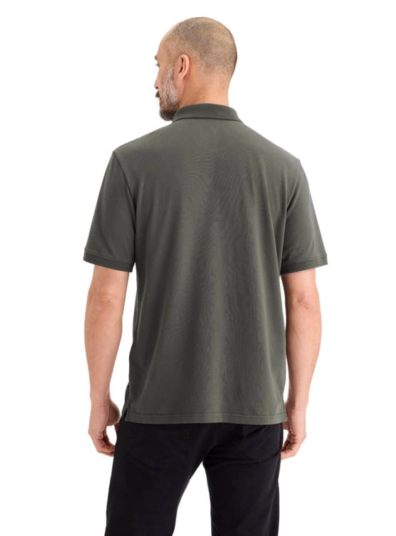 POLERA MANGA CORTA HOMBRE DOCKERS PIQUE GRIS - 2