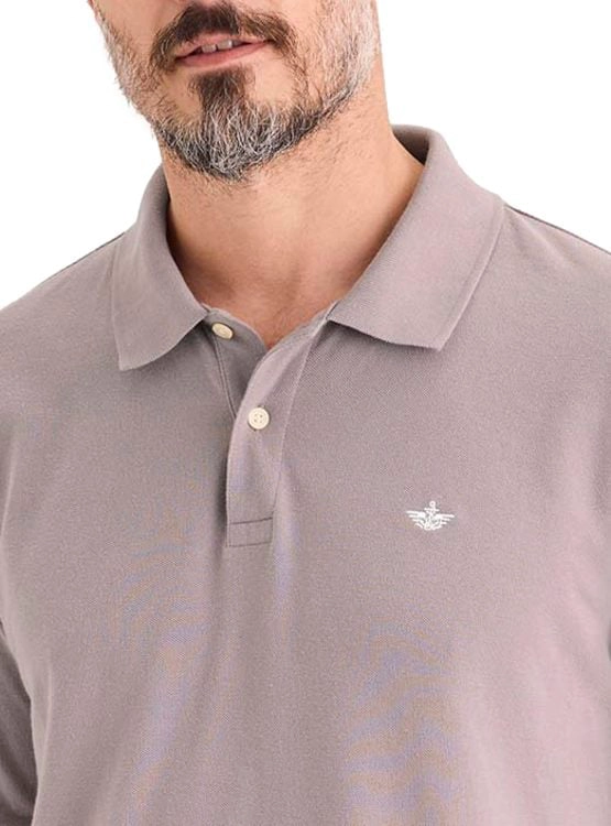 POLERA MANGA CORTA HOMBRE DOCKERS PIQUE MORADO - 2