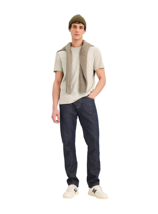 POLERA MANGA CORTA HOMBRE DOCKERS CREWNECK BEIGE - 1