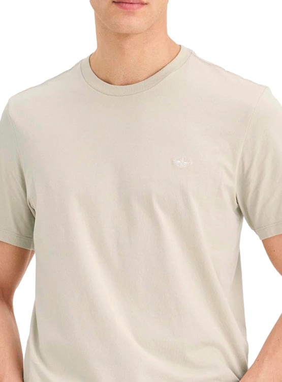 POLERA MANGA CORTA HOMBRE DOCKERS CREWNECK BEIGE - 3