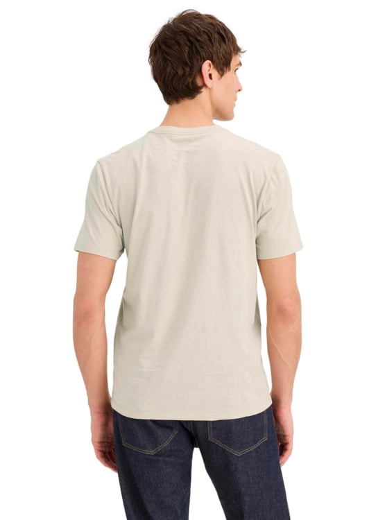 POLERA MANGA CORTA HOMBRE DOCKERS CREWNECK BEIGE - 4