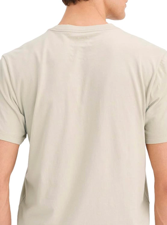 POLERA MANGA CORTA HOMBRE DOCKERS CREWNECK BEIGE - 5