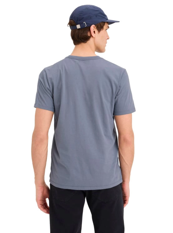 POLERA MANGA CORTA HOMBRE DOCKERS CREWNECK AZUL - 2