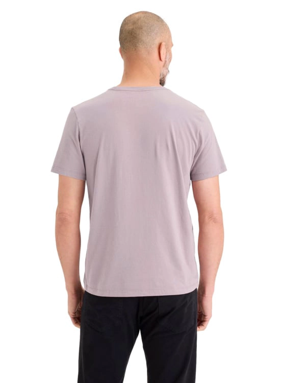 POLERA MANGA CORTA HOMBRE DOCKERS CREWNECK MORADO - 3