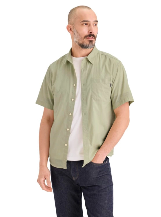 CAMISA MANGA CORTA HOMBRE DOCKERS ULTIMATE VERDE - 1