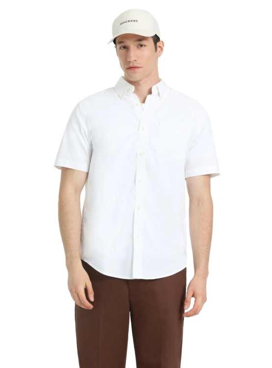 CAMISA MANGA CORTA HOMBRE DOCKERS SIGNATURE BLANCO - 2