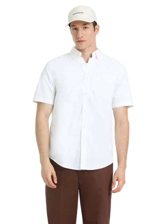 CAMISA MANGA CORTA HOMBRE DOCKERS SIGNATURE BLANCO - 2