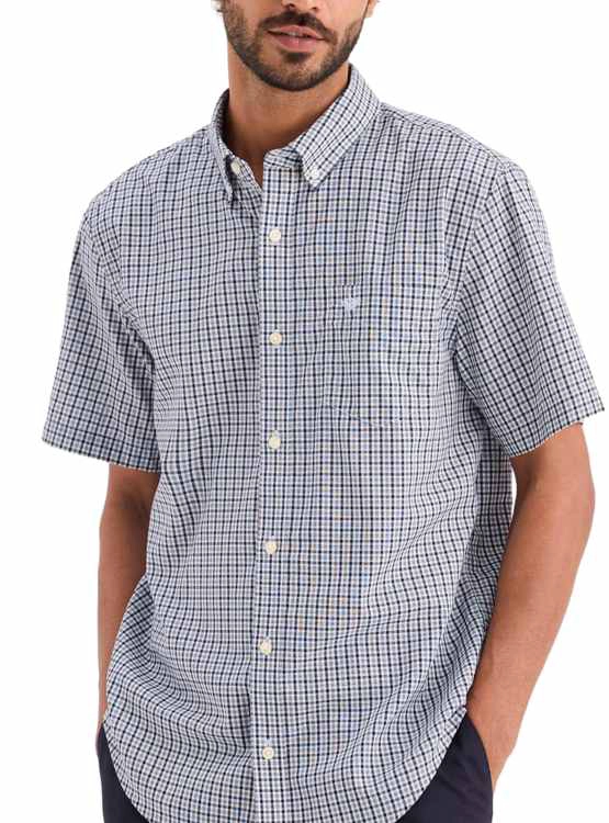 CAMISA MANGA CORTA HOMBRE DOCKERS SIGNATURE AZUL - 2