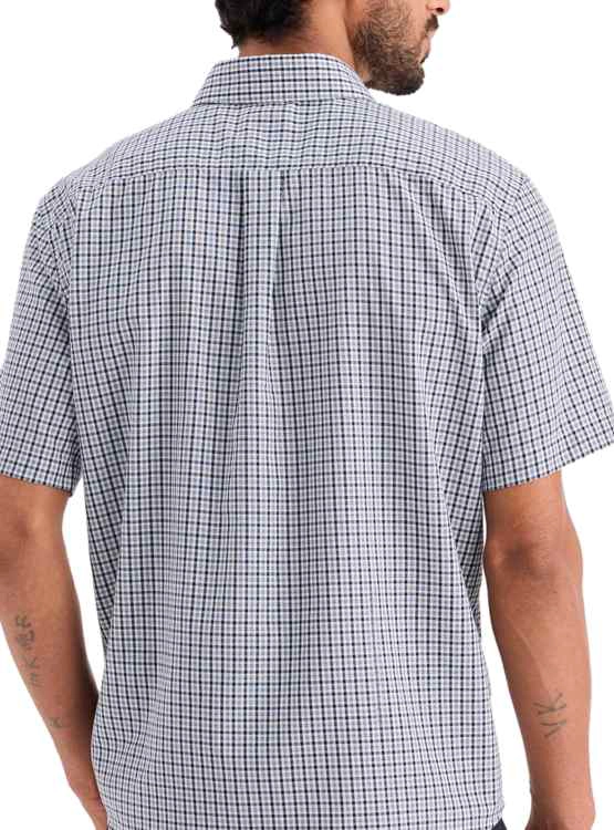 CAMISA MANGA CORTA HOMBRE DOCKERS SIGNATURE AZUL - 4