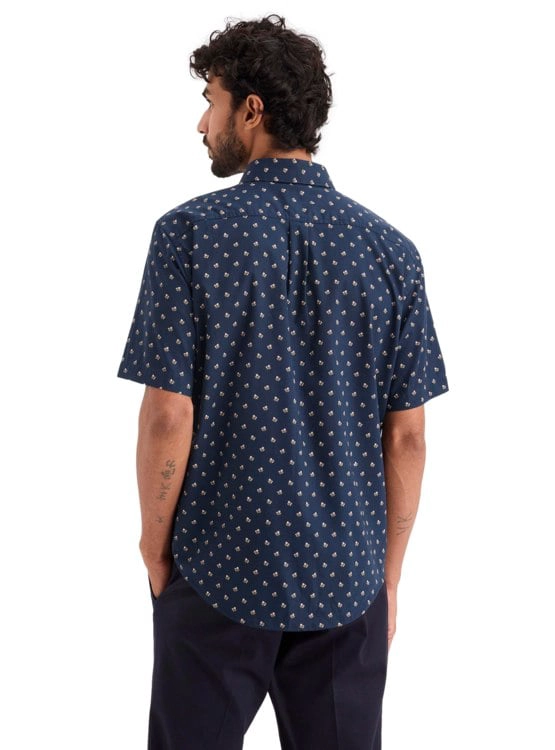 CAMISA MANGA CORTA HOMBRE DOCKERS SIGNATURE AZUL - 3