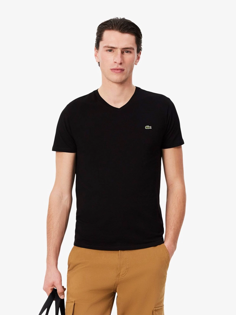 POLO MANGA CORTA ALGODÓN HOMBRE LACOSTE - 1