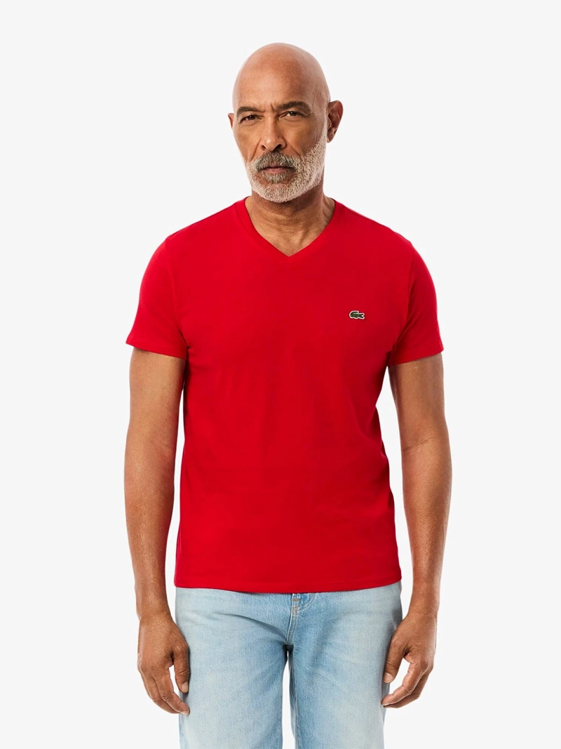 POLO MANGA CORTA ALGODÓN HOMBRE LACOSTE - 1