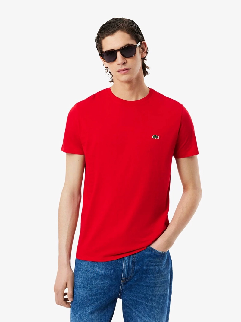 POLO MANGA CORTA ALGODÓN HOMBRE LACOSTE - 1