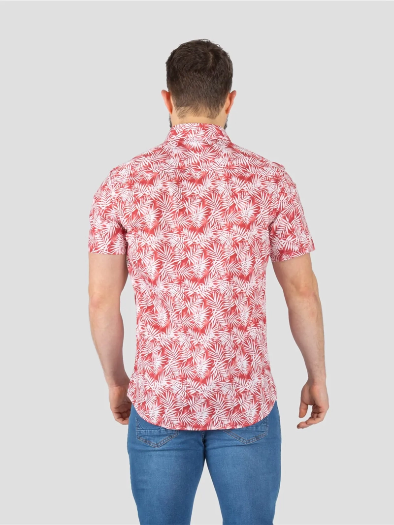 CAMISA MANGA CORTA ALGODÓN HOMBRE JOHN HOLDEN 9CS204 - 2