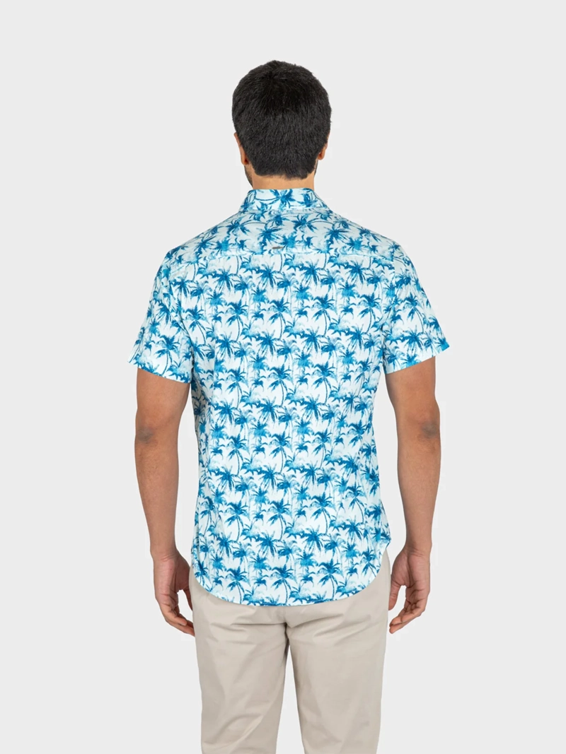 CAMISA MANGA CORTA ALGODÓN HOMBRE JOHN HOLDEN 9CY371 - 2