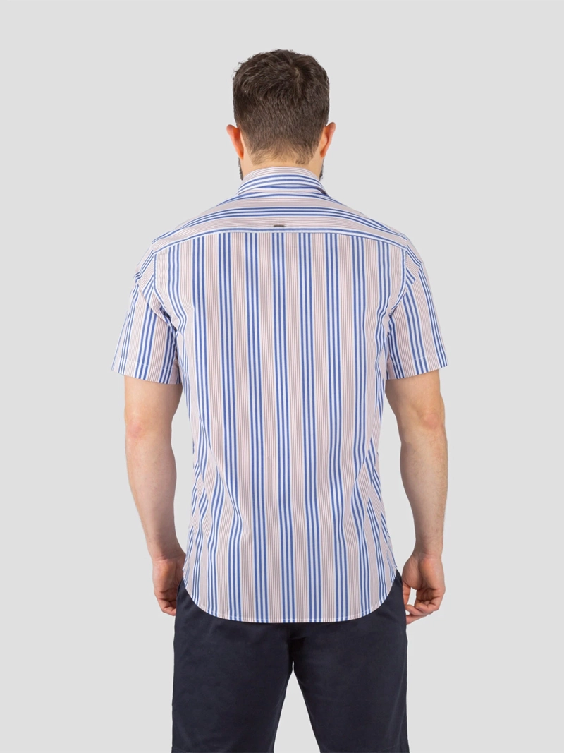 CAMISA MANGA CORTA ALGODÓN HOMBRE JOHN HOLDEN 9CS223 - 2