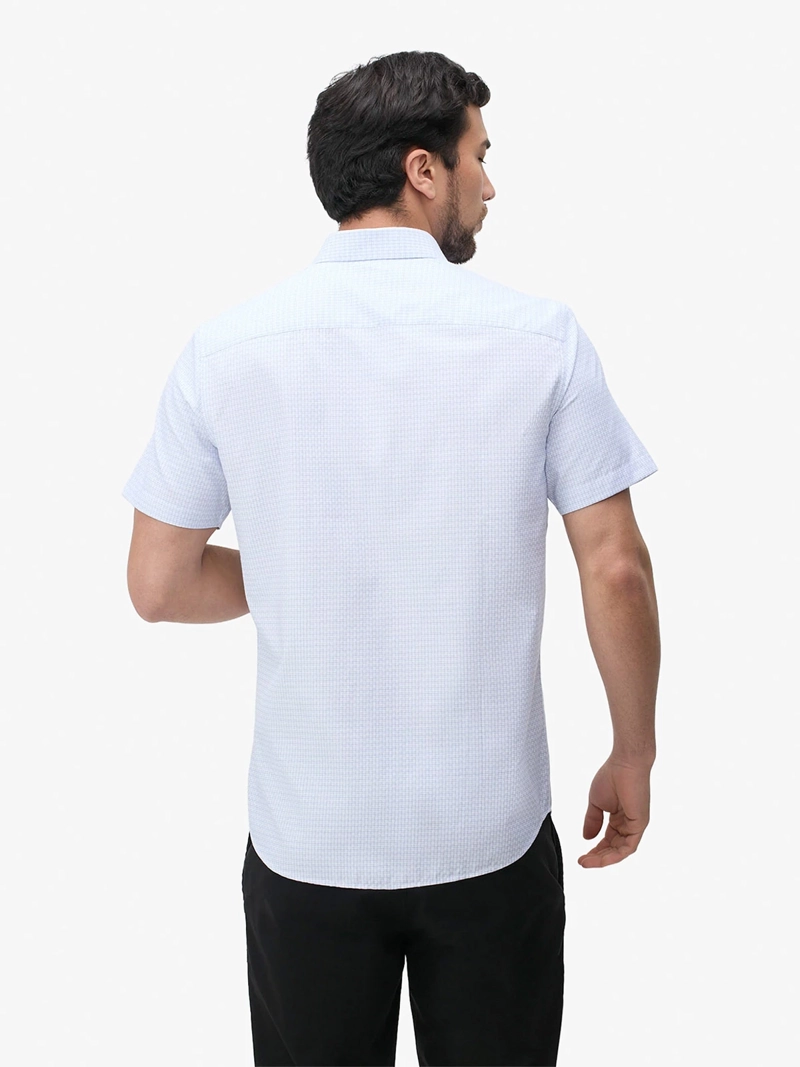 CAMISA MANGA CORTA ALGODÓN HOMBRE JOHN HOLDEN 9CC049 - 2