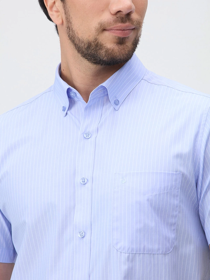 CAMISA MANGA CORTA ALGODÓN HOMBRE JOHN HOLDEN 9CC051 - 4