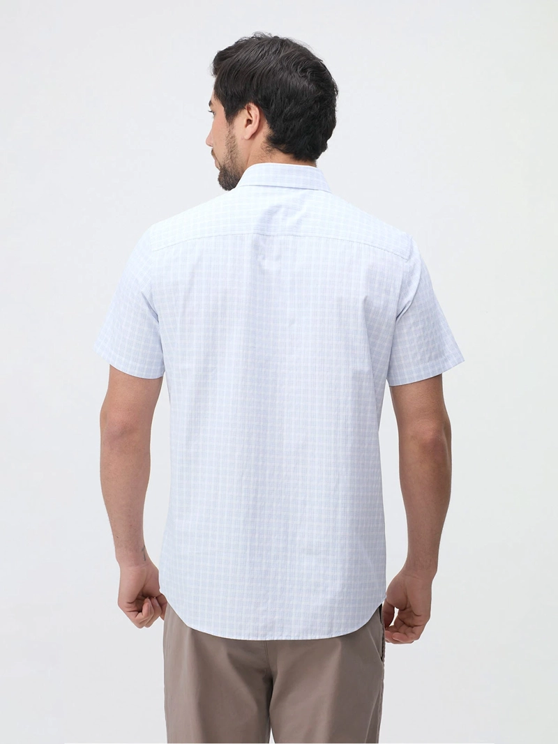 CAMISA MANGA CORTA ALGODÓN HOMBRE JOHN HOLDEN 9CC053 - 2