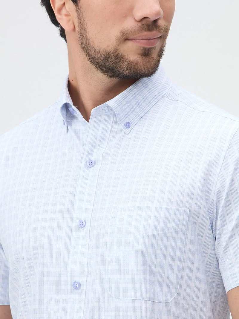 CAMISA MANGA CORTA ALGODÓN HOMBRE JOHN HOLDEN 9CC053 - 4