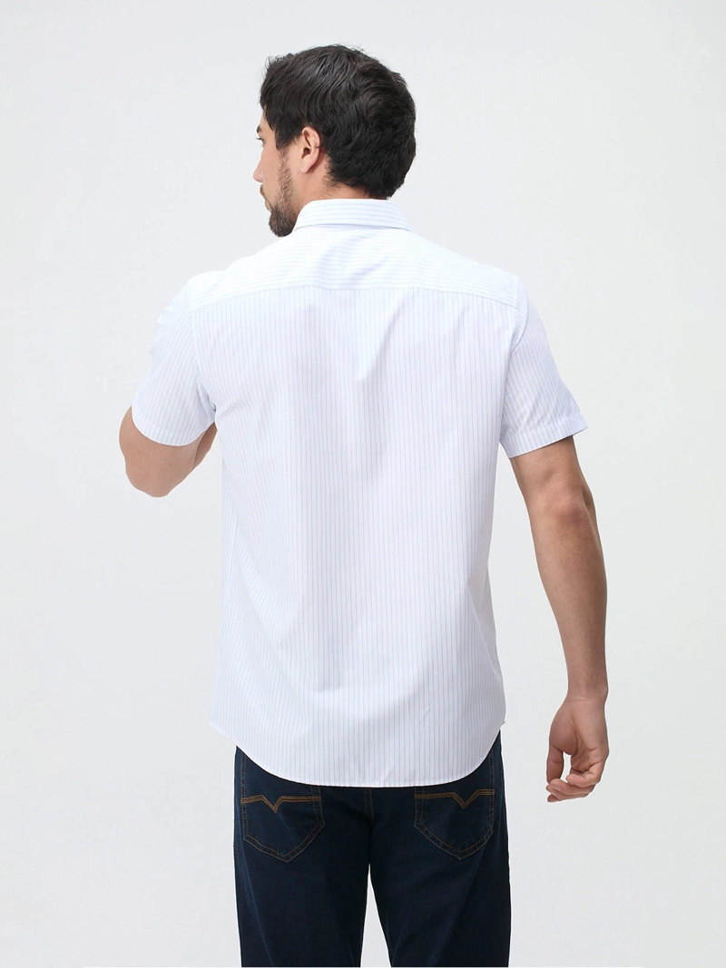 CAMISA MANGA CORTA ALGODÓN HOMBRE JOHN HOLDEN 9CC058 - 2