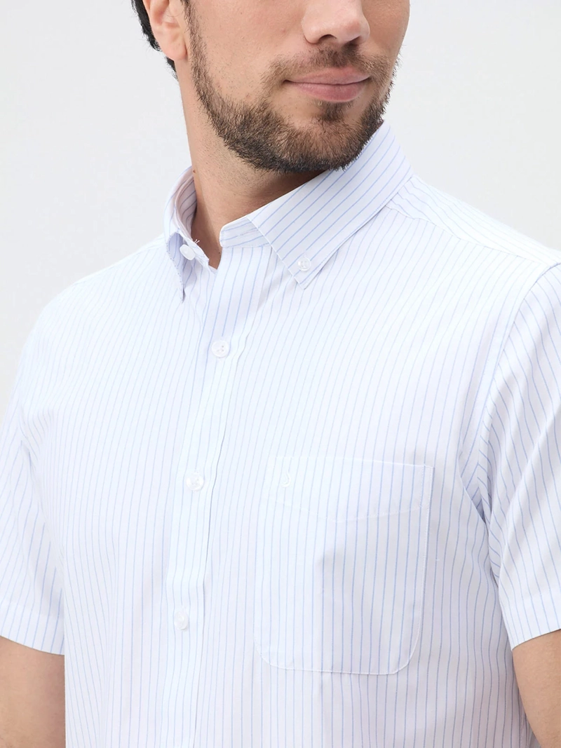 CAMISA MANGA CORTA ALGODÓN HOMBRE JOHN HOLDEN 9CC058 - 3