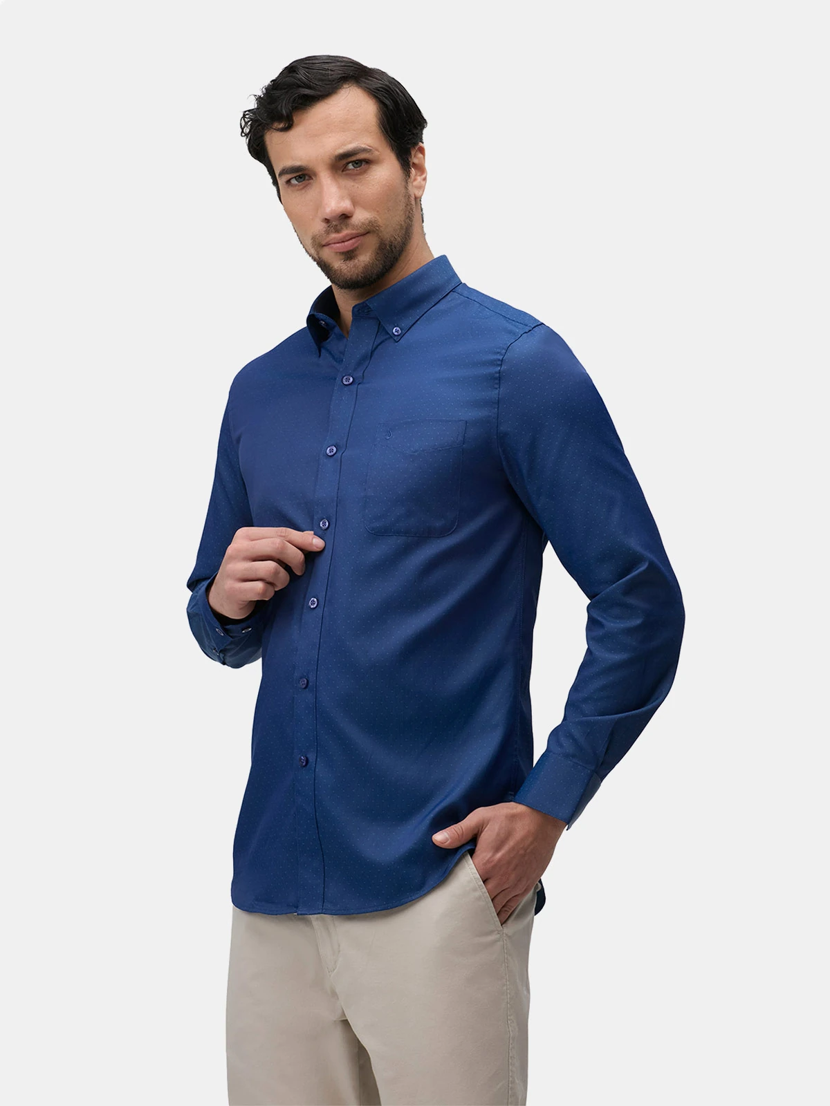 CAMISA MANGA LARGA HOMBRE JOHN HOLDEN CML172 - 1