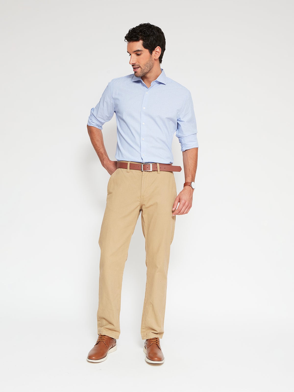 CAMISA MANGA LARGA MARQUIS HOMBRE POPLIN - 4