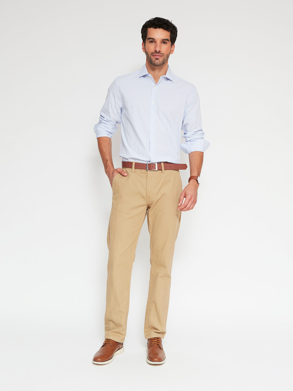 CAMISA MANGA LARGA MARQUIS HOMBRE POPLIN - 4