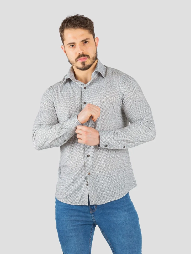 CAMISA MANGA LARGA JOHN HOLDEN 9CY497 - 1