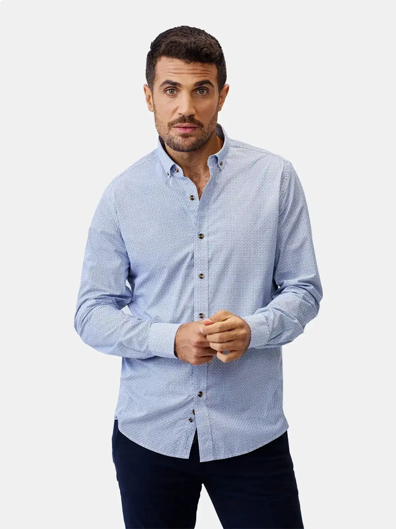 CAMISA MANGA LARGA JOHN HOLDEN 9CY552 - 1