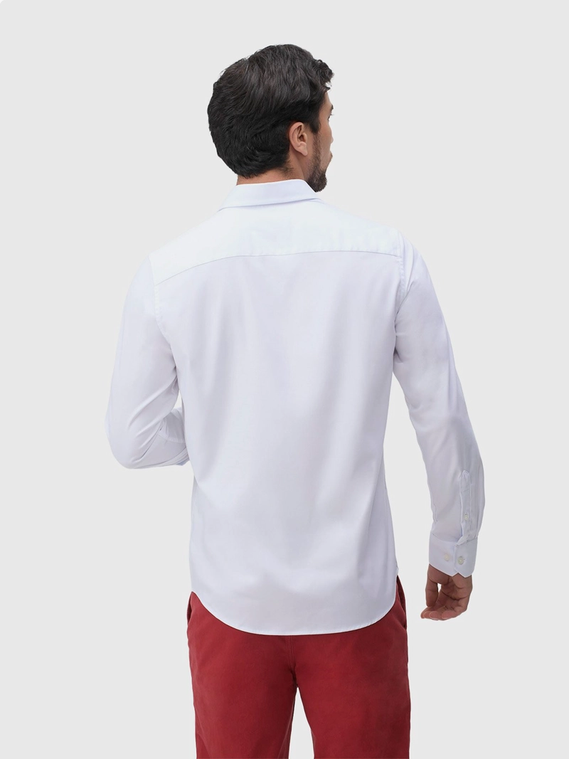 CAMISA MANGA LARGA HOMBRE JOHN HOLDEN BLANCO 9CY674 - 2