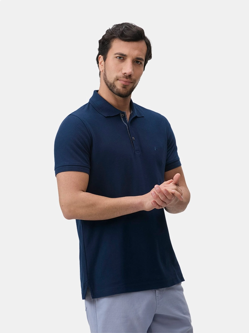 POLO MANGA CORTA HOMBRE JOHN HOLDEN MODA LUCIAN EJ1230 - 3