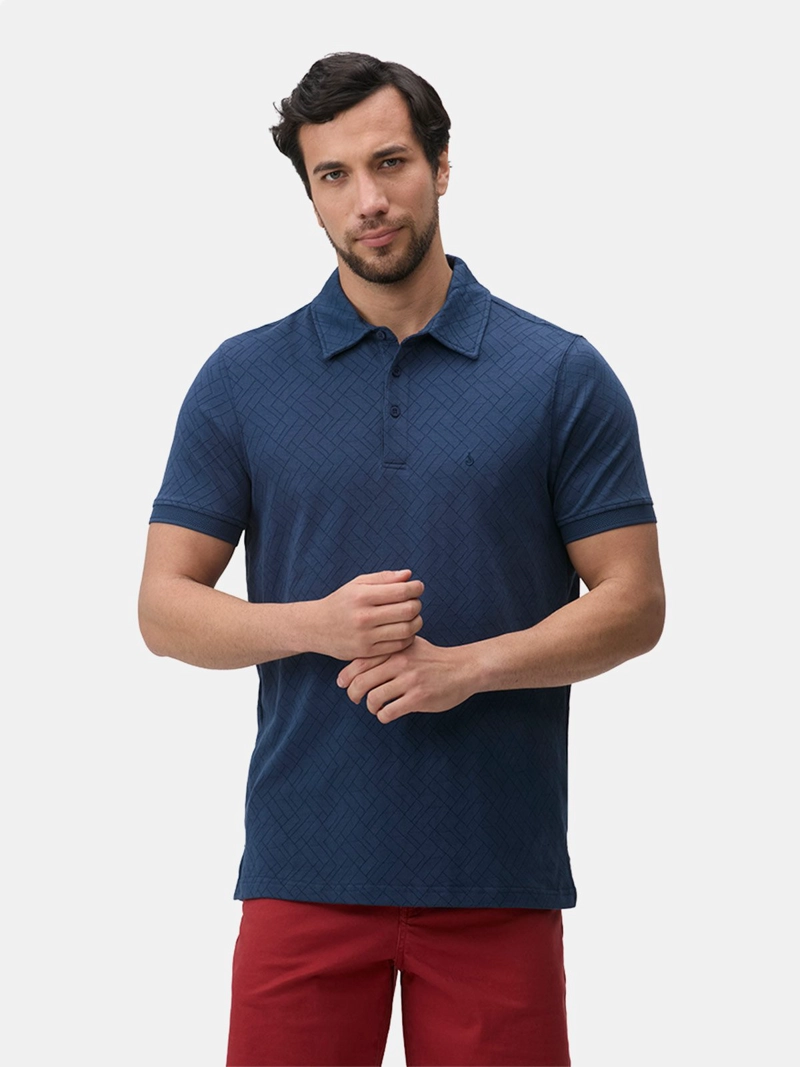 POLO MANGA CORTA HOMBRE JOHN HOLDEN JAQD MOAD EJ1223 - 1