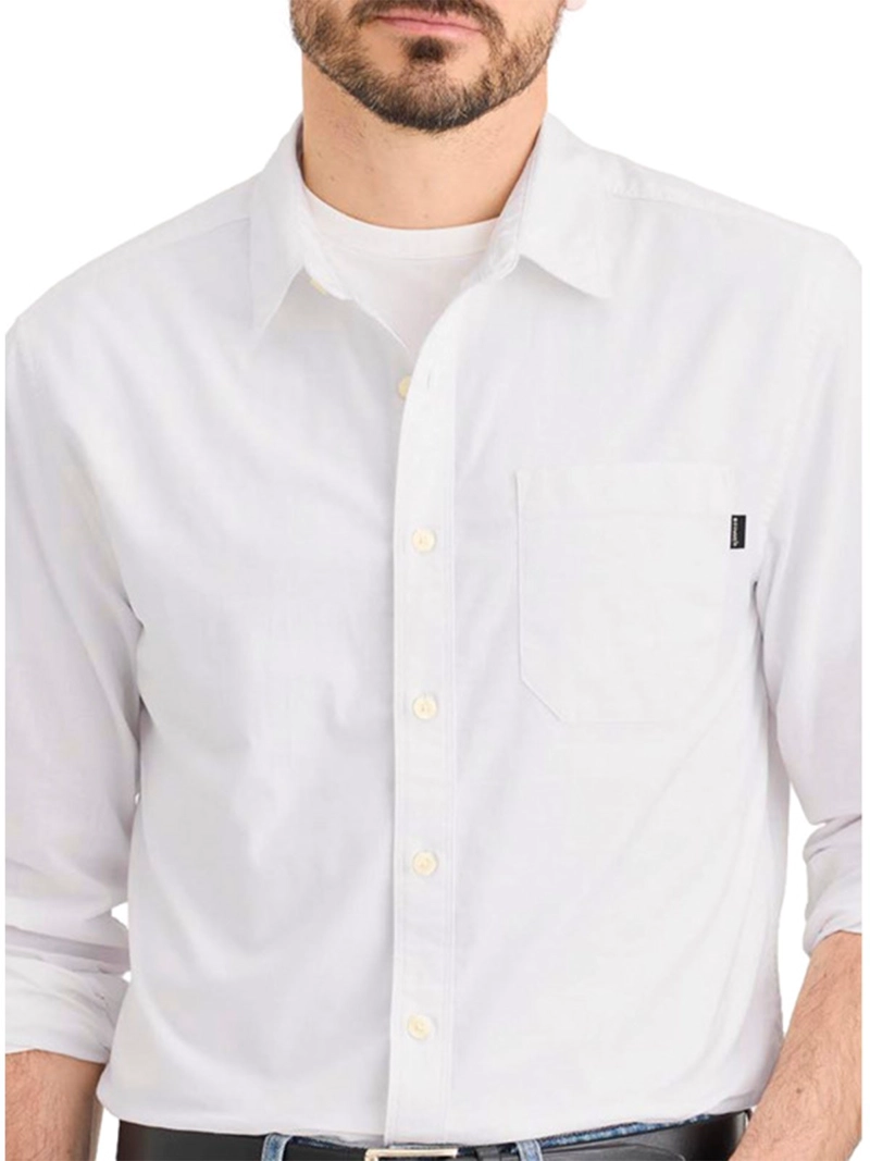 CAMISA MANGA LARGA ALGODÓN HOMBRE DOCKERS ULTIMATE BLANCO - 3