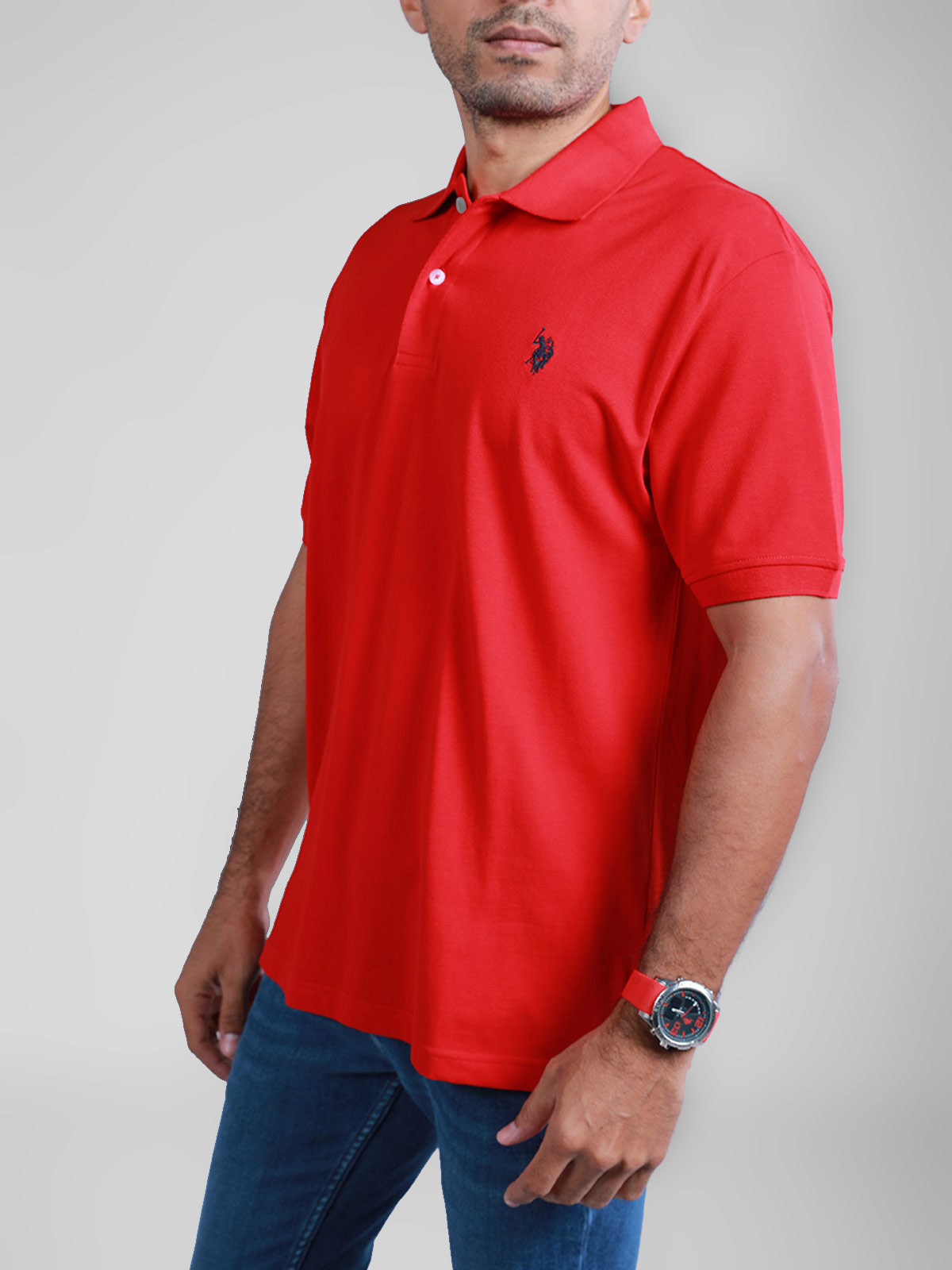 POLO ALGODÓN MANGA CORTA HOMBRE US POLO - 3