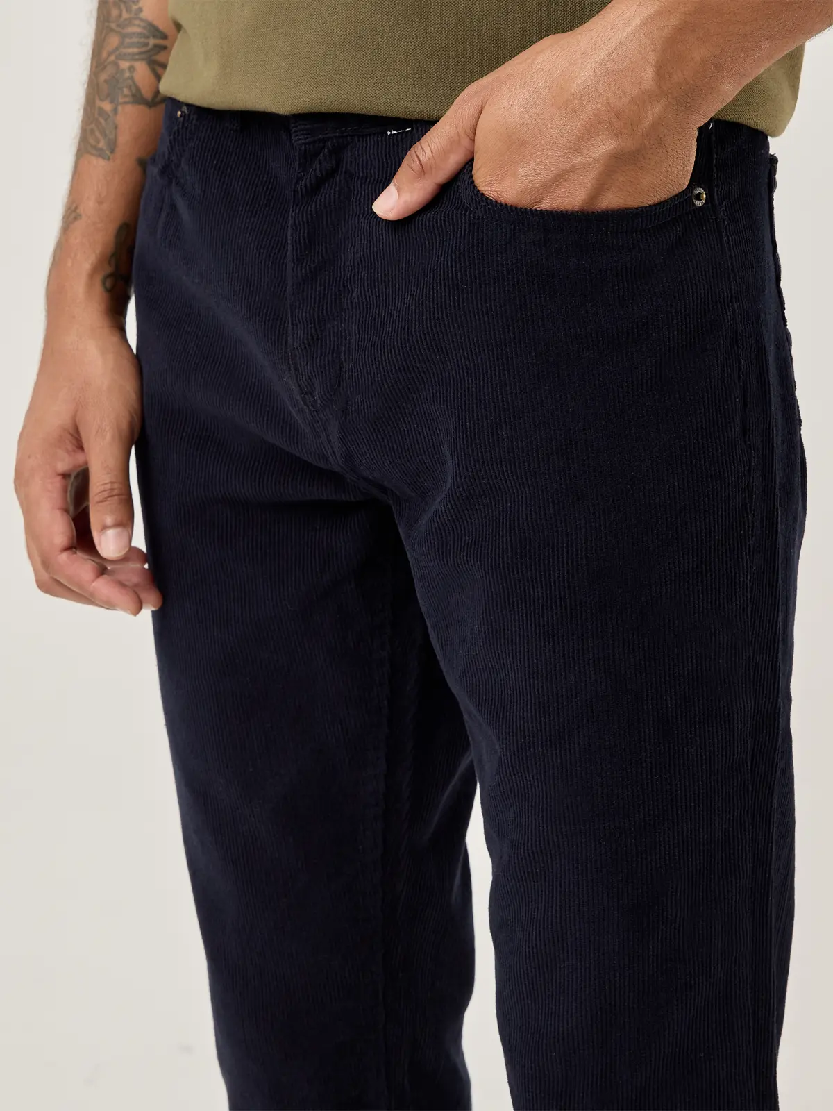 PANTALÓN ALGODÓN HOMBRE KENNETH STEVENS COTELÉ - 4