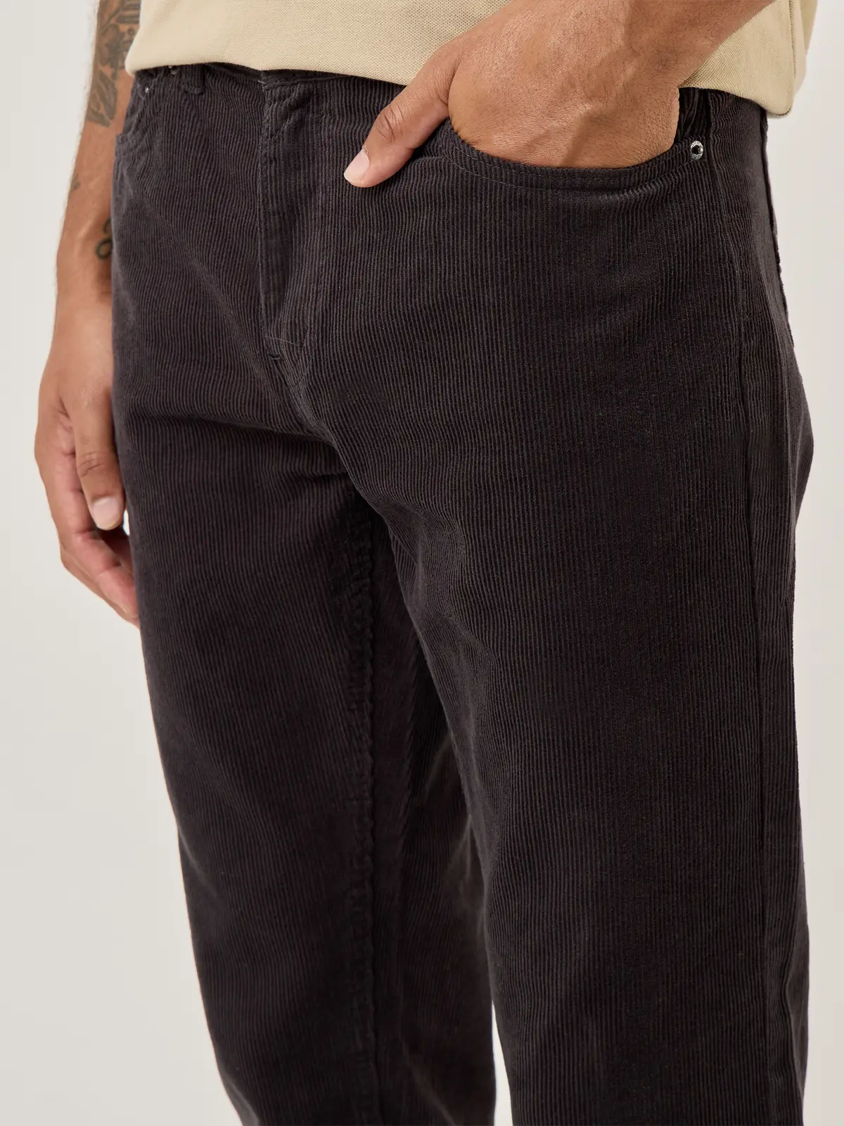 PANTALÓN ALGODÓN HOMBRE KENNETH STEVENS COTELÉ - 3