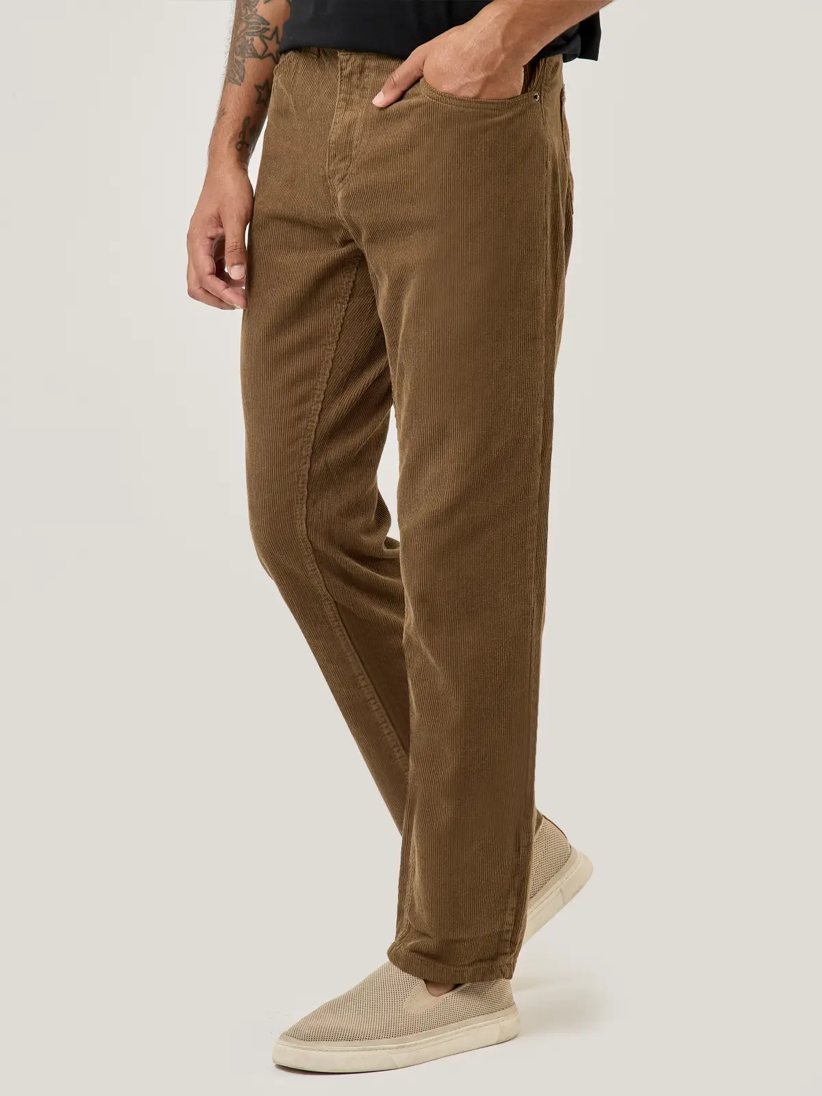 PANTALÓN ALGODÓN HOMBRE KENNETH STEVENS COTELÉ - 3