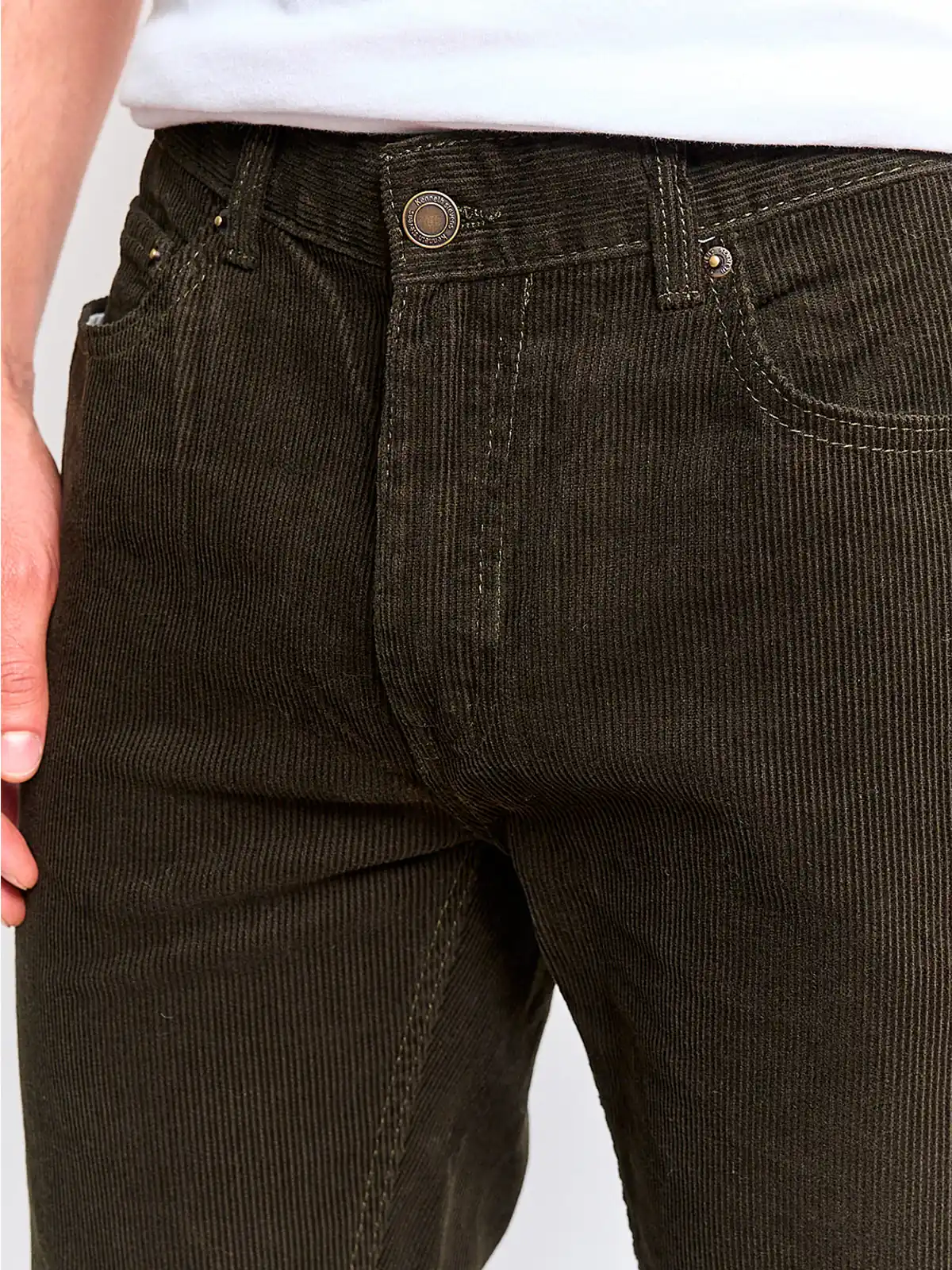 PANTALÓN ALGODÓN HOMBRE KENNETH STEVENS COTELÉ - 3