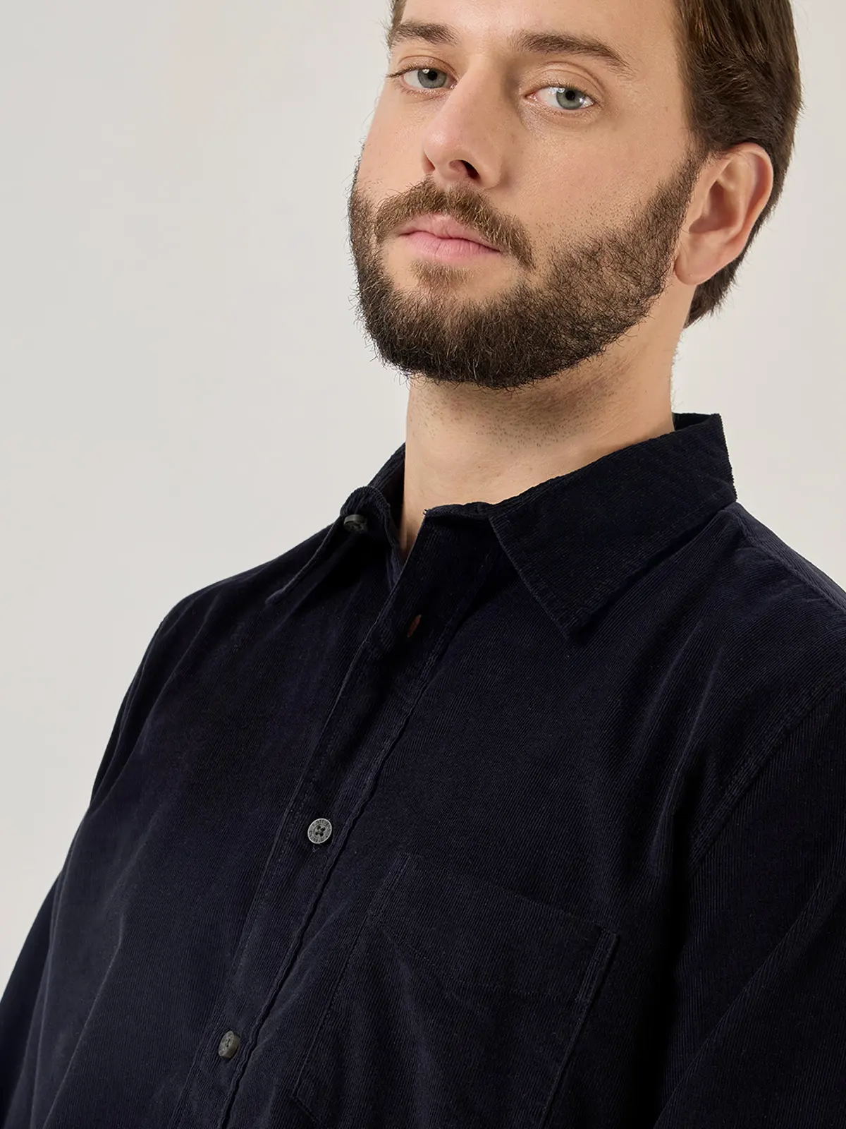 CAMISA MANGA LARGA ALGODÓN HOMBRE KENNETH STEVENS AITOR - 4