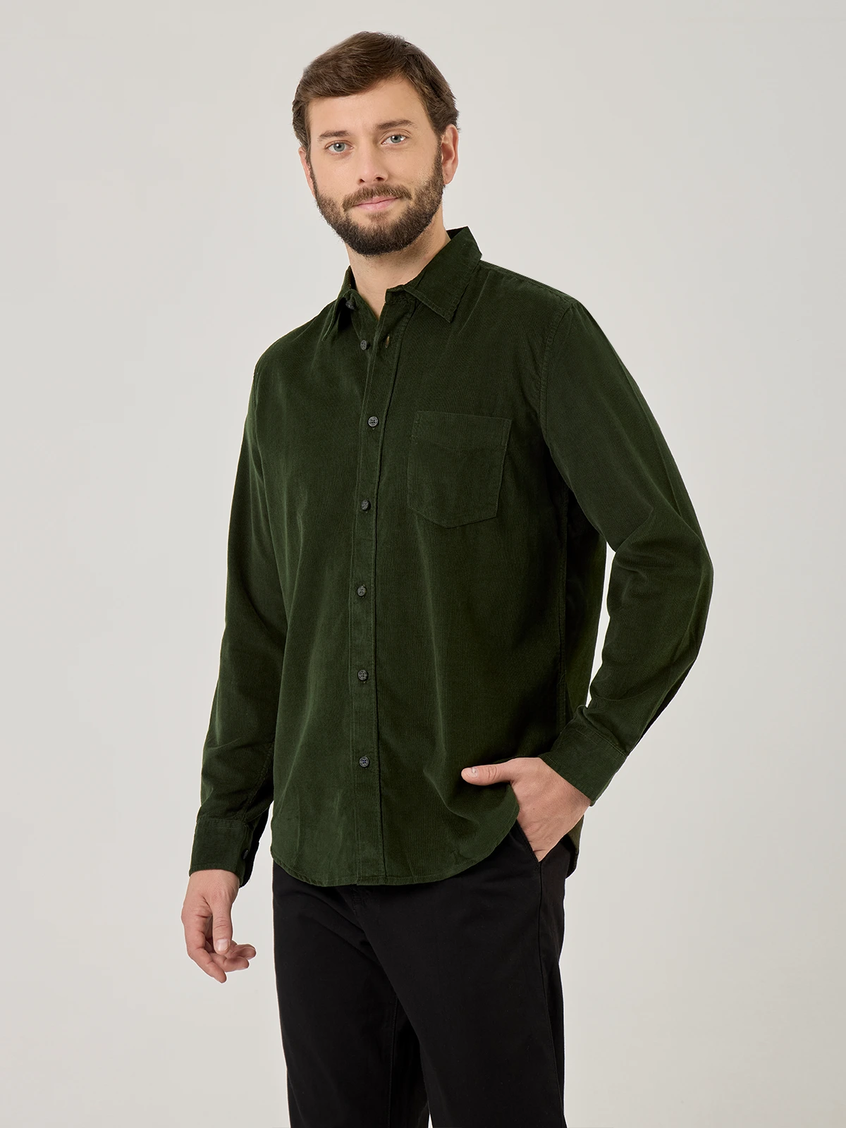 CAMISA MANGA LARGA ALGODÓN HOMBRE KENNETH STEVENS AITOR - 3