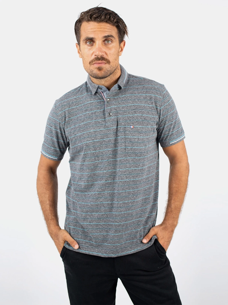 POLO MANGA CORTA ALGODÓN HOMBRE PIERRE CARDIN - 1