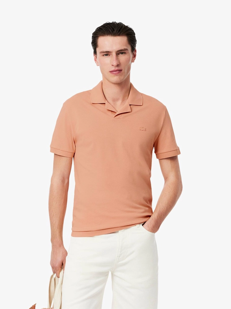 POLO CAMISERO MANGA CORTA LACOSTE PH0084 - 1