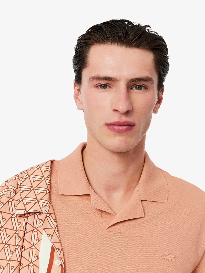 POLO CAMISERO MANGA CORTA LACOSTE PH0084 - 3