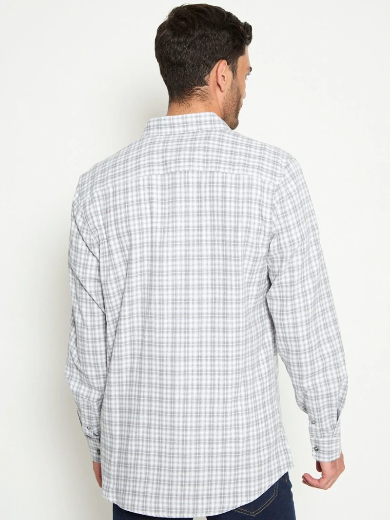 CAMISA MANGA LARGA ALGODÓN HOMBRE KENNETH STEVENS - 2