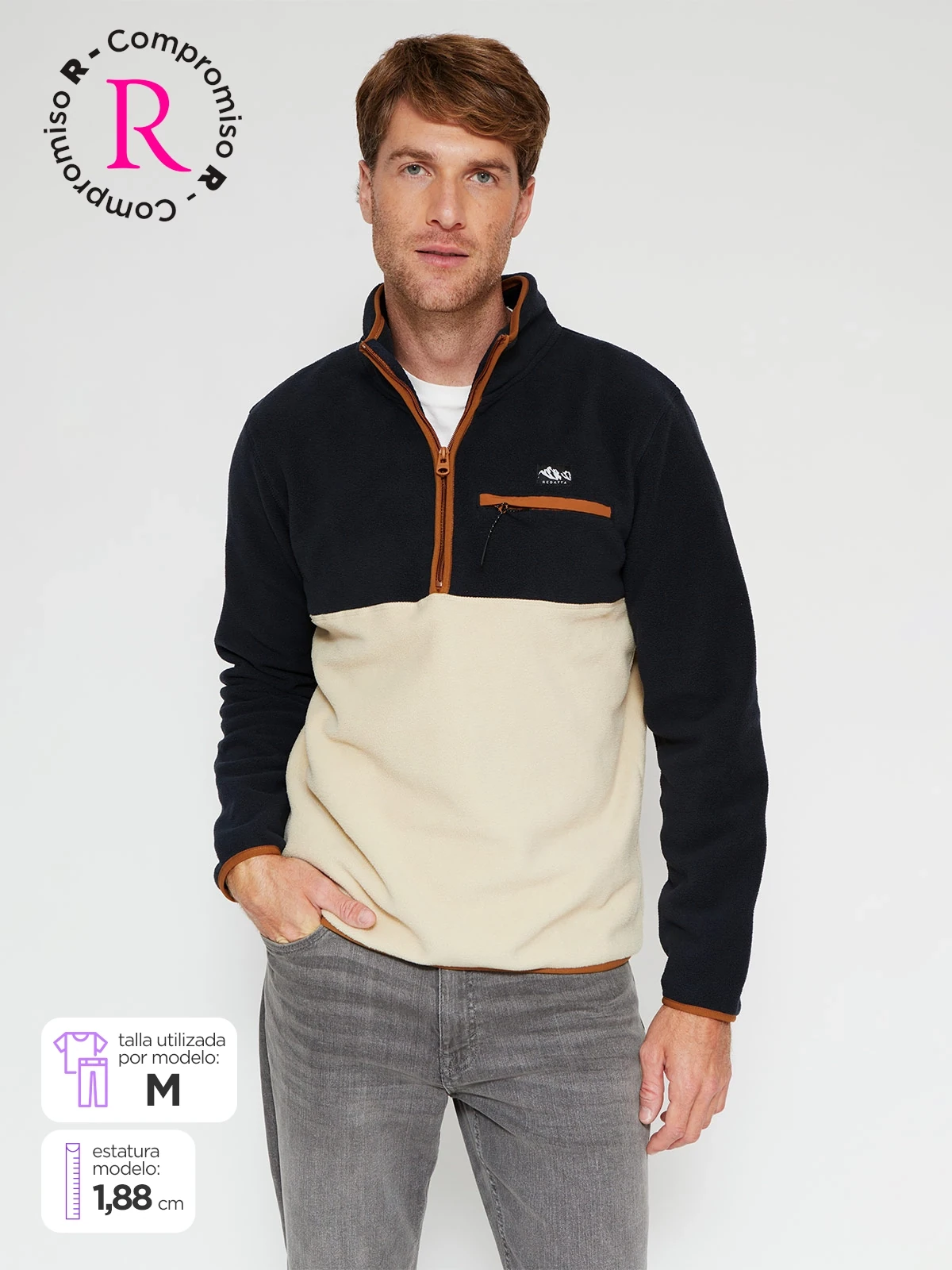 POLERA POLAR HOMBRE NAVIGATA ENCO - 1