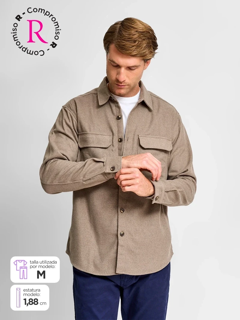 CAMISA MANGA LARGA HOMBRE NAVIGATA ERLAN - 1